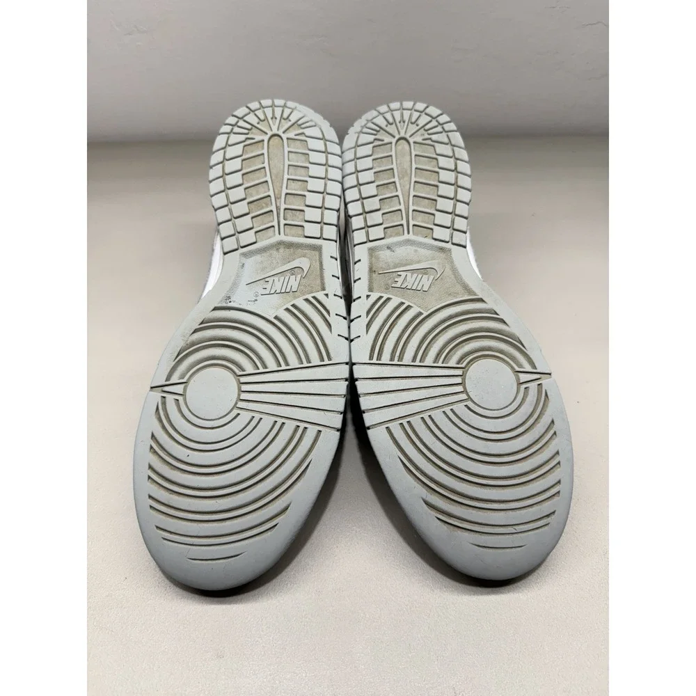 Nike Dunk Low Men's Low Top Lace-Up Leather Sneaker Summit White Grey DV0831-106